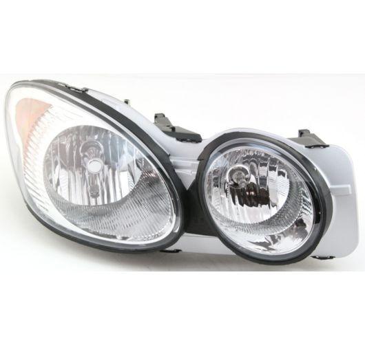 New headlight lamp passenger right side clear lens halogen rh hand gm2503341