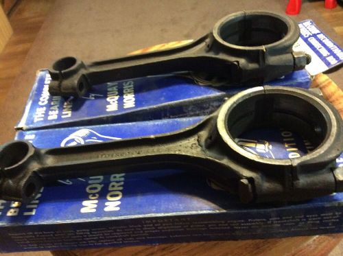 2 chevrolet 1953  connecting rods all (exc. p.g.) reconditioned by mcquay norris