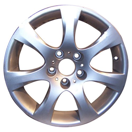 59612 factory, oem 17x8 alloy wheel sparkle silver full face painted