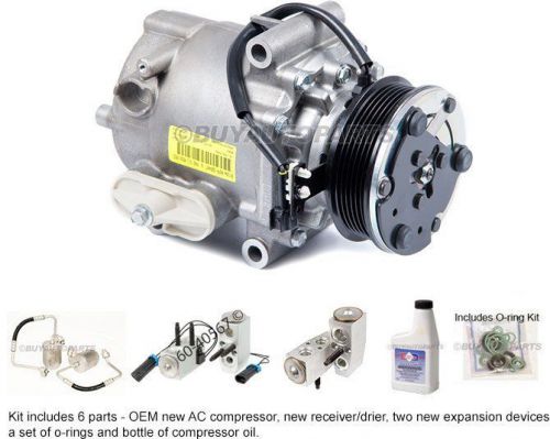 New air conditioning compressor kit - genuine oem ac compressor &amp; clutch + more