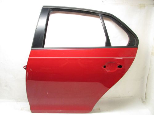 2009 vw jetta rear left door shell only red oem 05 06 07 08 09 10