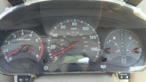 2001 honda acura odometer speedometer tachometer gas gauge instrument cluster oe