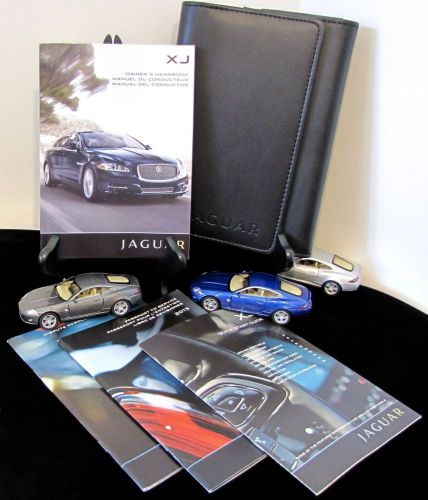 2013 jaguar xj  with navigation owners manual set #o33