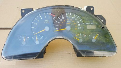 98-02 pontiac firebird/chevy camaro guage cluster