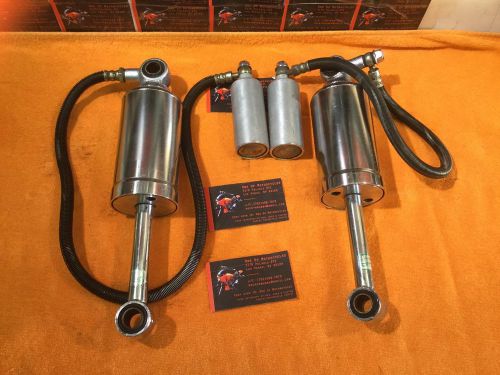 Oem harley chrome showa nitrogen softail shocks 84- up