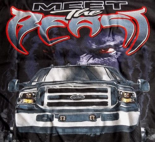 New 2005 2006 2007 ford f250 f350 super duty meet the beast size medium t shirt!