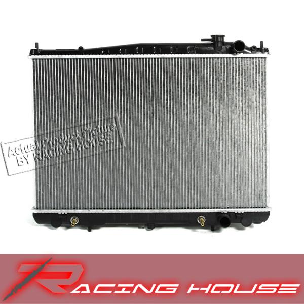 2001-2004 nissan frontier 3.3l v6 shoc supercharged a/t aluminum cool radiator