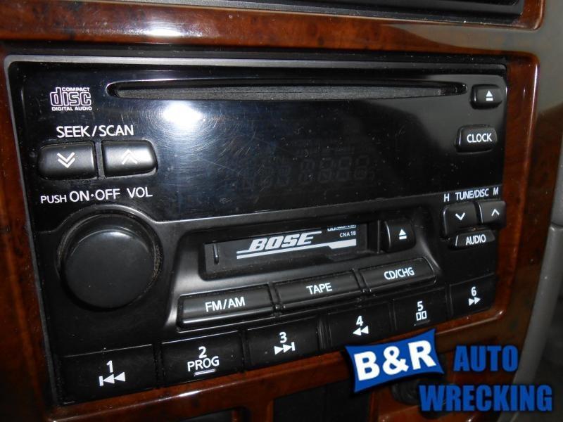 Radio/stereo for 99 infiniti g20 ~ recvr am-fm-stereo cass/cd bose