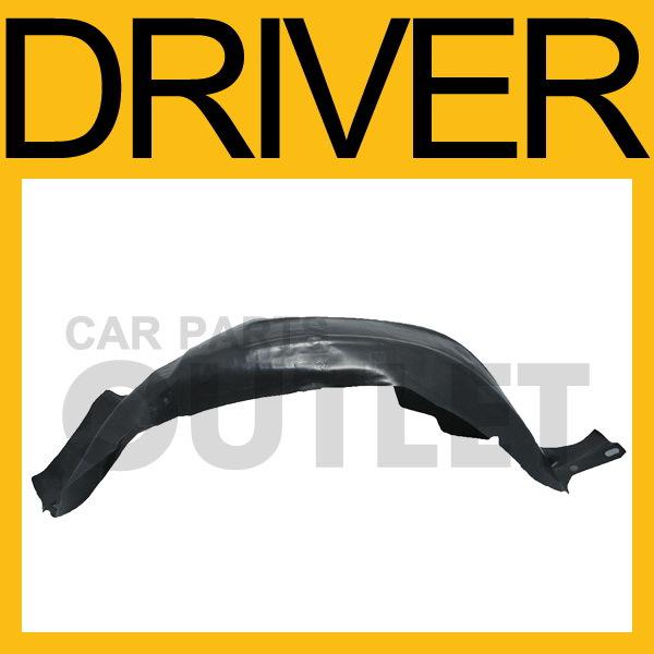 94-98 ford mustang left fender liner fo1250110 new inner splash shield gt cobra