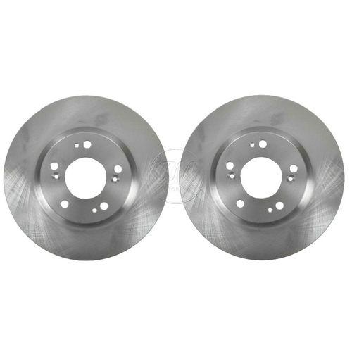 Front vented disc brake rotor pair set of 2 for chrysler dodge jeep mitsubishi