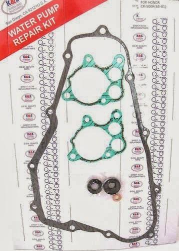 Honda cr500r 1985 - 2001 water pump repair kit k&s 75-1003