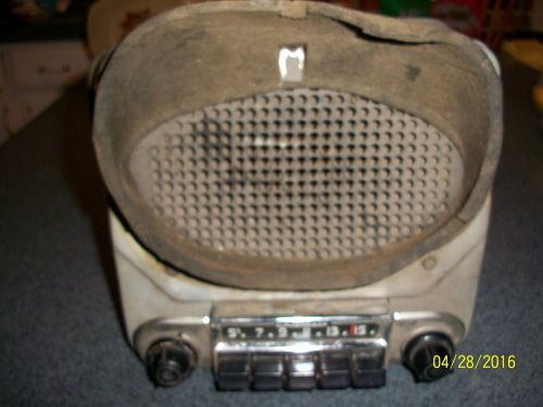 Vintage pontiac chieftain am push button radio( from a 1952???)