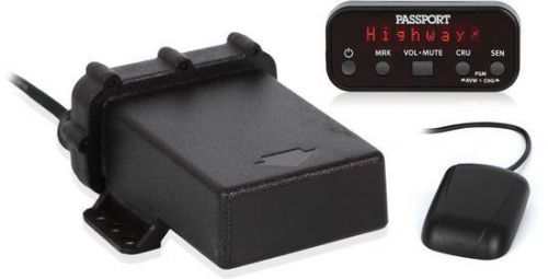 New! escort 8500ci-plus all band radar/laser/lidar detector w/ gps tracking