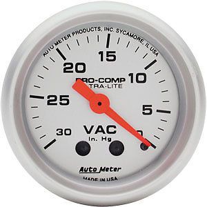 Autometer 4384 ultra-lite vacuum gauge