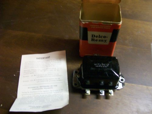 Delco remy # 1119168 d621 voltage regulator nos brand new