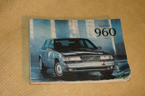 1997 volvo 960 series  owners manual  oem