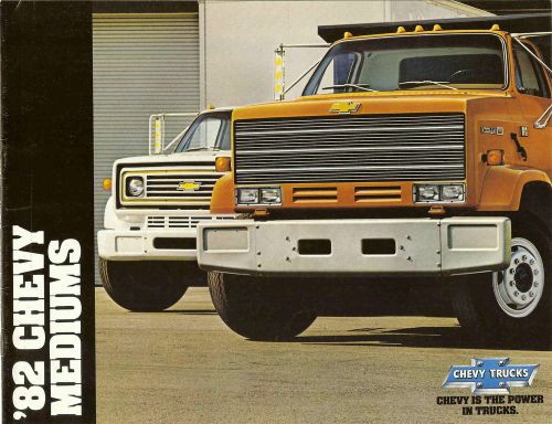 1982 chevy medium conventional truck brochure -chevy medium-50 60 70 trucks