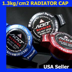 Billet radiator cap honda acura mazda nissan lexus