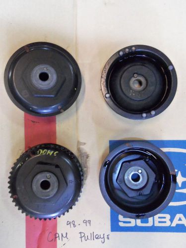 Set of subaru cam pulleys 98-99