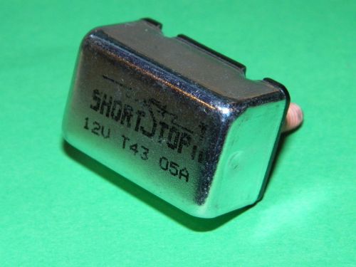 *new* shortstop 12v t43 05a  metal circuit breaker rv trailer lamp truck