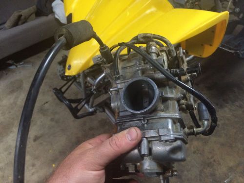 Yfz450 carb boot and cable