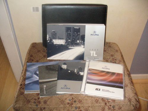 2004 04 acura tl owners manual with case 66