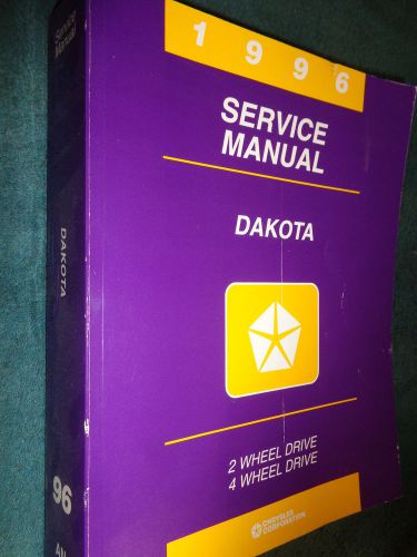 1996 dodge dakota truck shop manual / service book / original