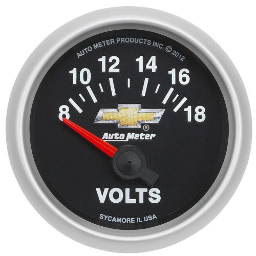 Auto meter 880444 gm series; electric voltmeter gauge