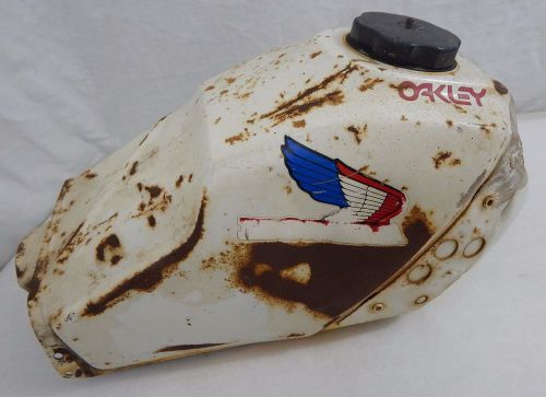 83 - 85 honda atc 200 x oem gas fuel tank with petcock  atc200x 1983 - 1985 used