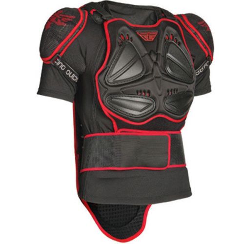 Fly racing barricade short sleeve body armor black