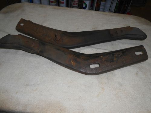 1968 ford mustang bumper extensions (pair) original part