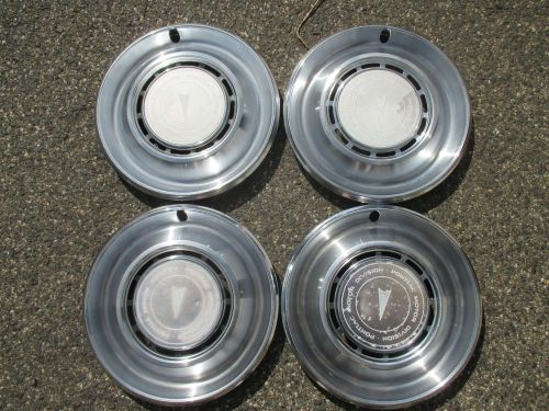 Genuine 1975 1976  pontiac catalina bonneville 15 inch hubcaps wheelcovers