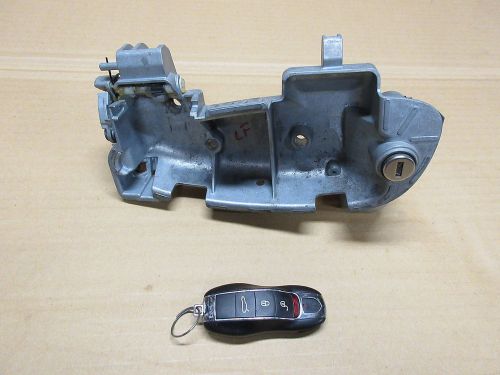 2010 porsche panamera turbo 970 fob remote key &amp; left front door lock