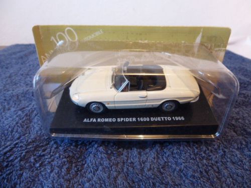 1/43 alfa romeo spider duetto scale model car new