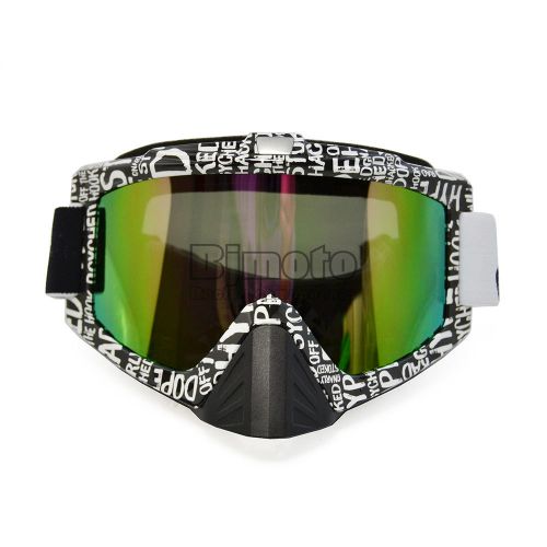 Goggles adult eyewear glasses nose guard dirt bike riding motorcycle motocross