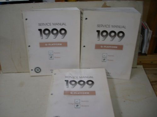 1999 olds aurora/buick riviera vols 1-3 dealer service manuals