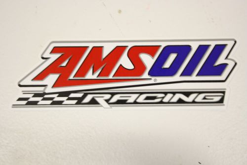 Amsoil racing logo decal sticker