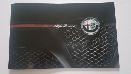 2015 alfa romeo 4c brochure coupe spider launch edition