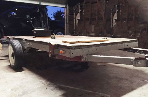 2 wheel utility tariler