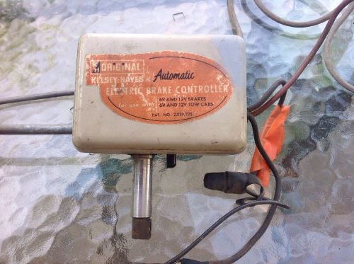 Kelsey-hayes vintage adjustable automatic &amp; manual electric brake controller