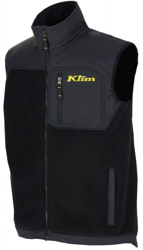 Klim mens black everest snowmobile mid-layer vest snocross snow