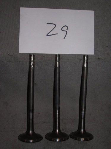 Nascar titanium exhaust valves 1.610 x 5.550 x 11/32 - 0212(29)