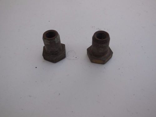 Porsche 912 (&#039;65-&#039;69) engine mount speed nuts (2) original