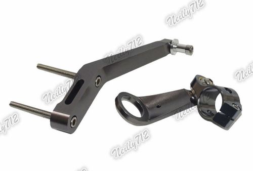 Steering damper stabilizer bracket gray fit 2000-2001 honda cbr 929 rr 929rr