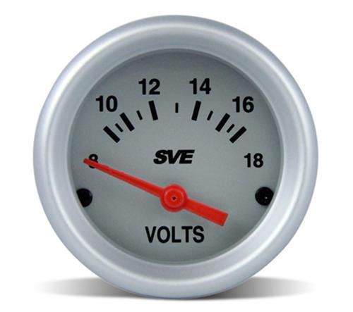 Sve volt gauge 2 1/16&#034; free shipping!