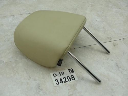 2005 2006 g35 sedan left driver side front seat headrest head rest tan leather