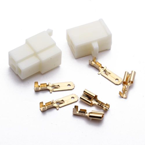 Set motorcycle motorbike car auto scooter boat 3-way connector 6.3mm terminal