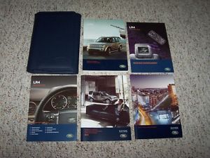 2013 land rover lr4 lr 4 owner&#039;s owner user manual guide book 5.0l v8 4wd