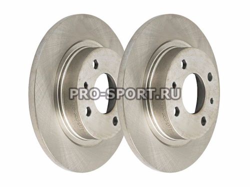 Rear brake disc for lada vaz 2108, 2109, 21099, 2113, 2114, 2115. 13&#039;, abs