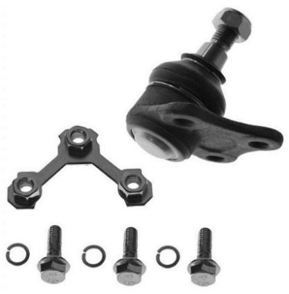 2 pc kit front lower ball joints for vw 98-07 beetle 99-10 golf 99-05 jetta